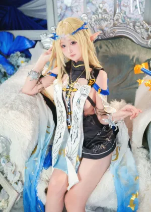 Seele麦麦 – 鸣潮 菲比&卡提希娅·蓝色花海物语 [96P-316MB]