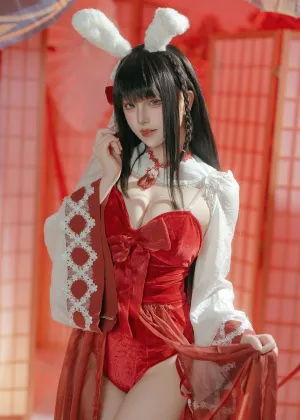 屿鱼 – 碧蓝航线 大山·祈愿的巫女兔 [58P-339MB]