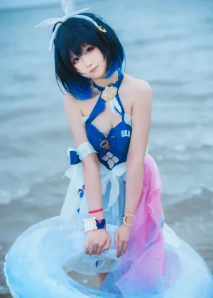 Seele麦麦 – 希尔彼岸浪花物语·海滩 [72P-720MB]