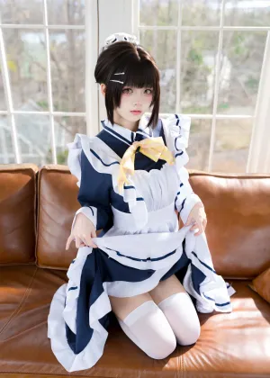 九柒喵 – 星光咖啡馆与死神之蝶 枣子姐女仆 [23P-323MB]