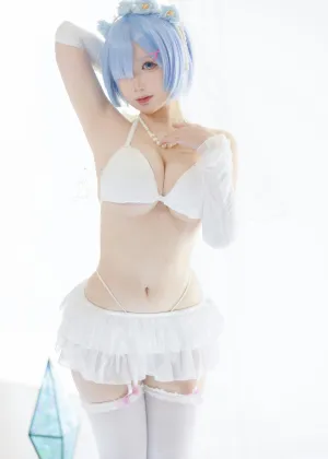 樱落酱w – 从零开始的异世界生活 蕾姆花嫁 [25P-142MB]