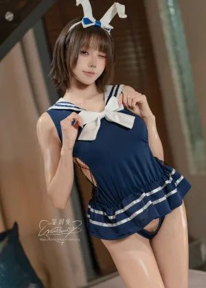 Yiko湿润兔 – 2026年05月月票专属特典 水手兔 [20P-530MB]