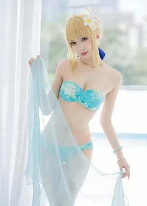 封疆疆v – FGO Saber泳装 [49P-408MB]