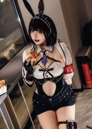 soso嗖嗖 – 外卖兔女郎 [17P-527MB]