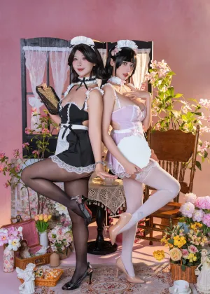 奈汐酱nice&云溪溪 – 侍花礼 [100P1V-2.29GB]