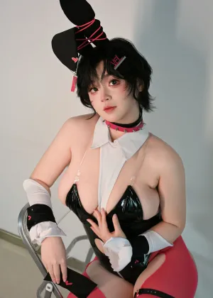 毛毛帽 – 粉色兔女郎 [89P-1.67GB]
